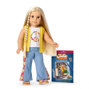 Beforever Julie Doll and Book - American Girl Julie 